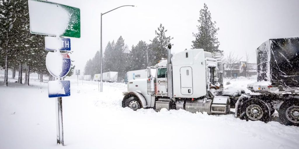 Northern California on Alert as Atmospheric River Brings Torrential Rain, Strong Winds, and Up to 5 Feet of Snow