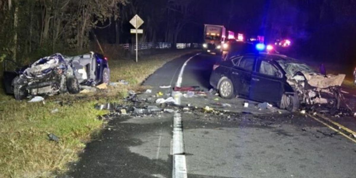 Two Dead in Head-on Collision on Williston Road in Alachua County, FHP Says