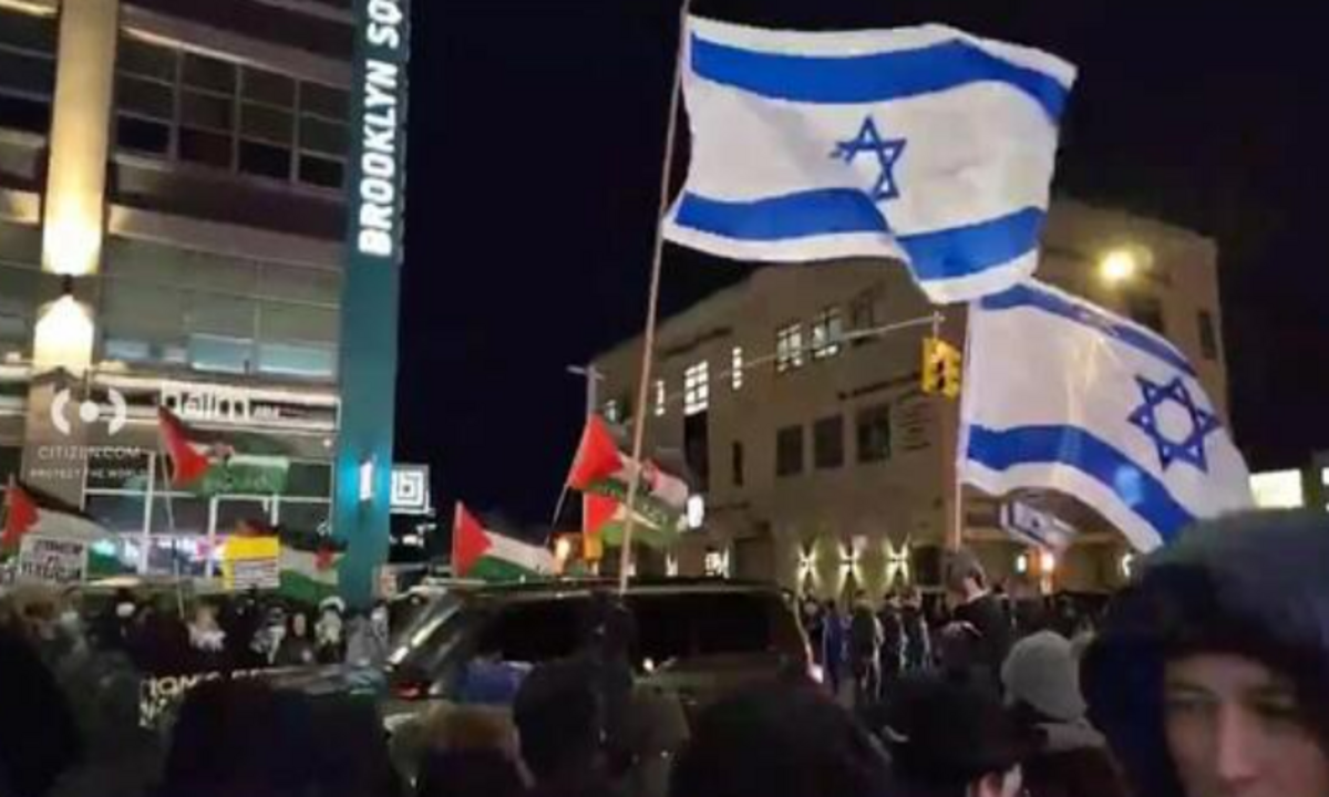 Brooklyn’s Borough Park Sees Unrest as Anti-Israel Protest Escalates into Violence