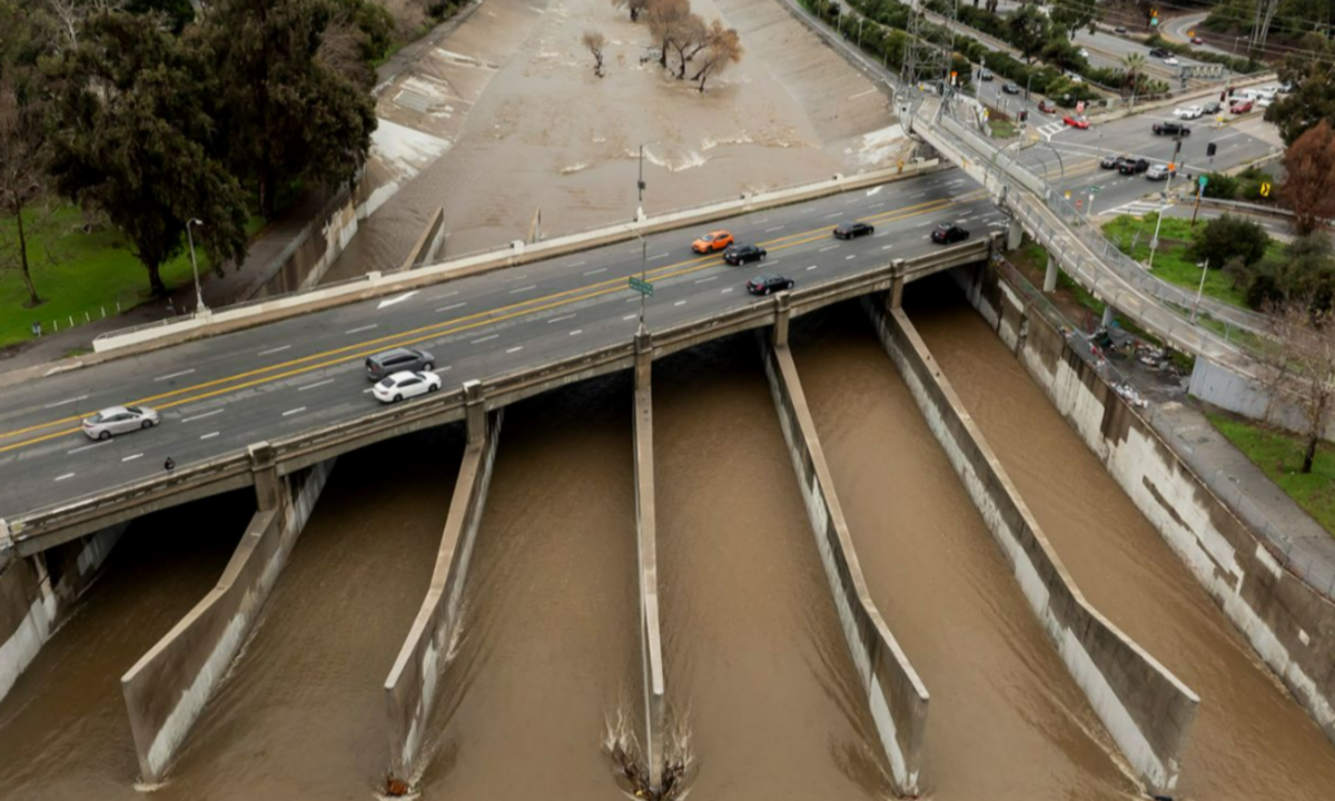 Los Angeles Experiences Record Rainfall, Leading to Widespread Flooding