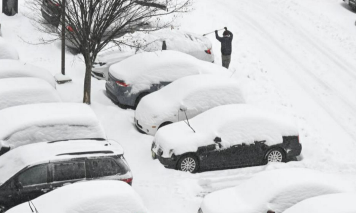 Record-Breaking 6 Inches of Snow Hits More on the Way Brace for Winter Storm