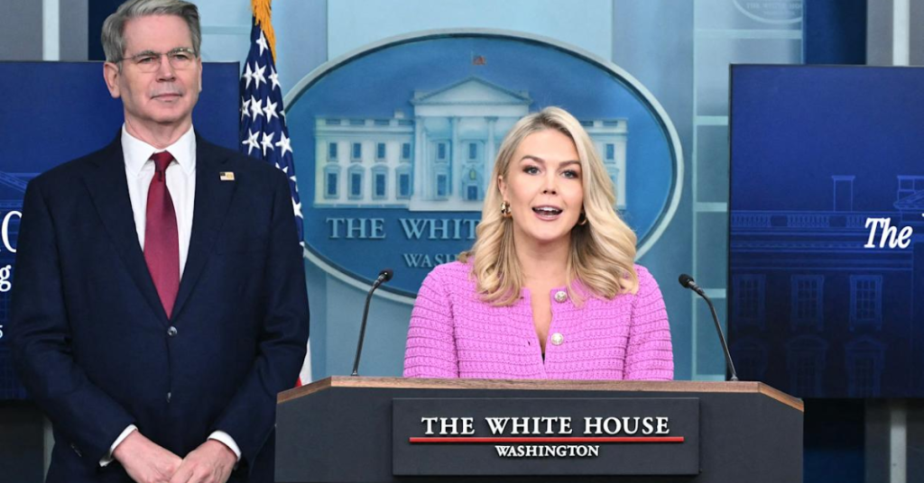 Karoline Leavitt Publicly Breaks With Boss Over ‘Trump 2028’ Support