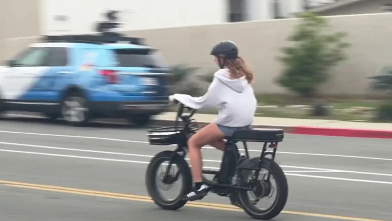 Shocking Footage Captures Moment E-Bike Crashes Into 3-Year-Old Girl In NYC Bike Iane